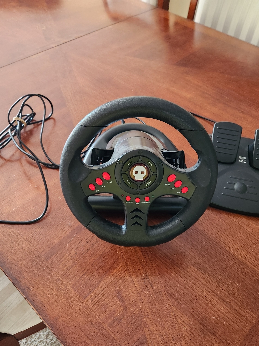 Numskull Racing Wheel Compatible With PS3,PS4, X-Box One And PC Platforms